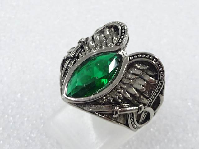 COLORED STONE FASHION RING / JP SIZE 17